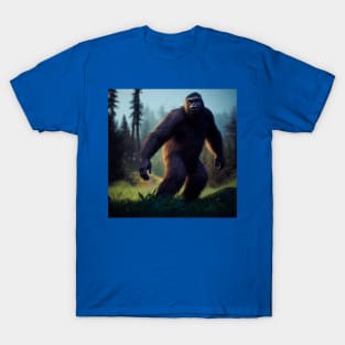 Sasquatch in Nature T-Shirt